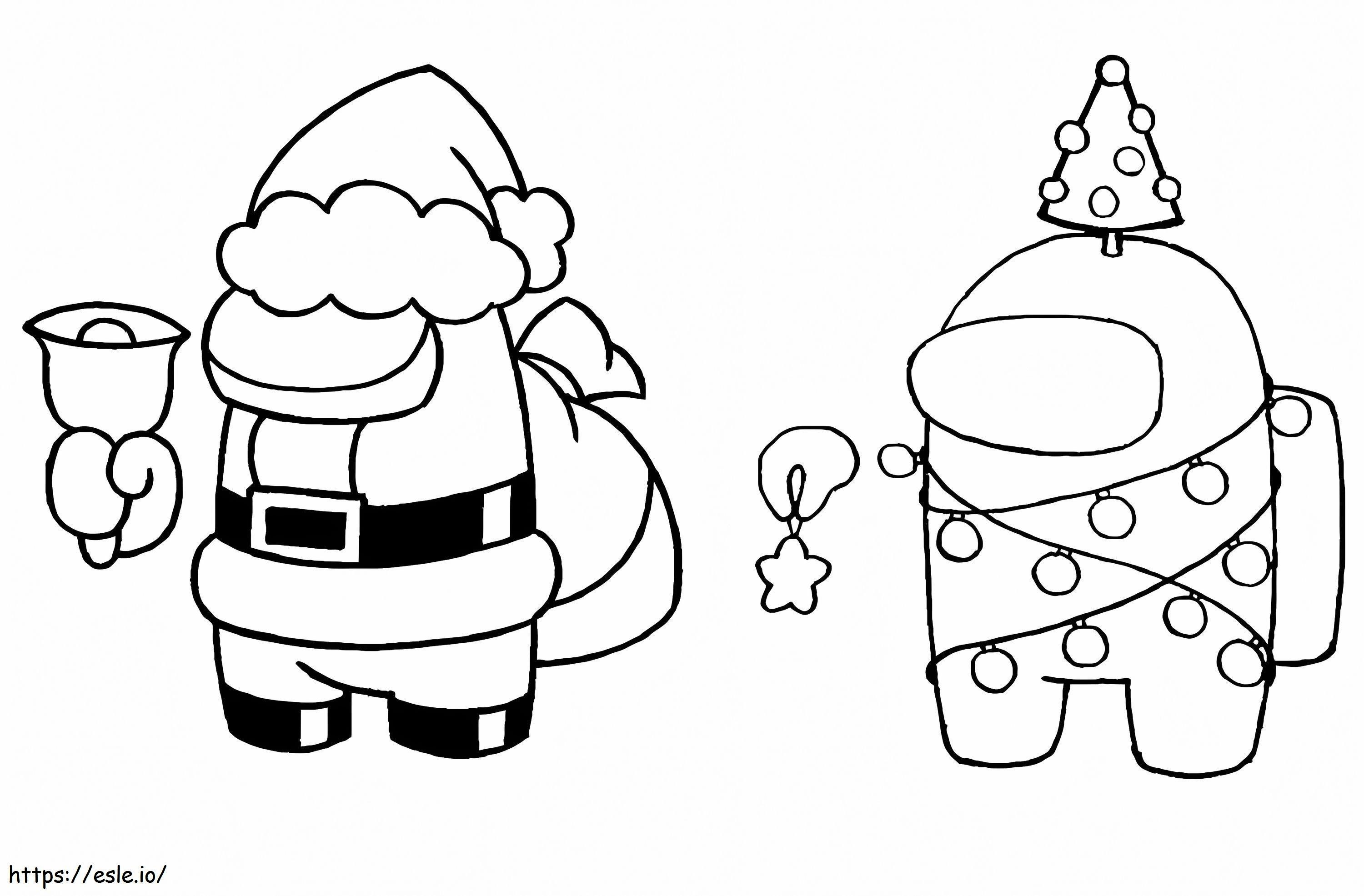 Among Us Coloring Pages for Kids 15