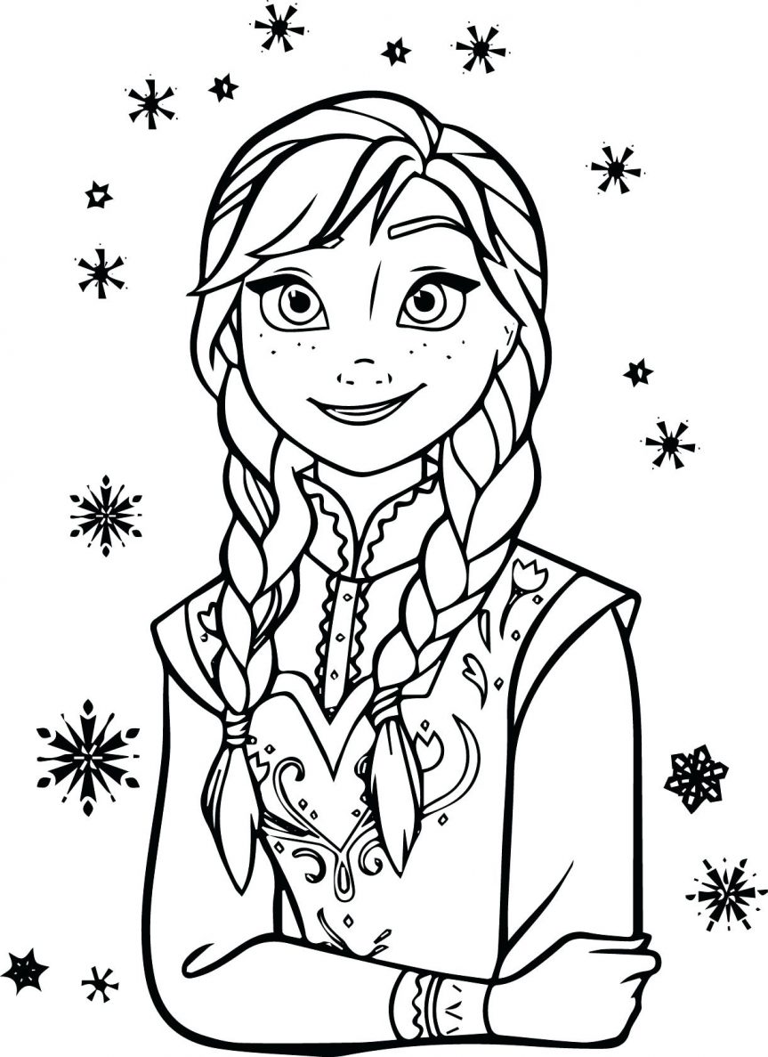 Frozen III: Elsa Coloring Pages Free Printable 59