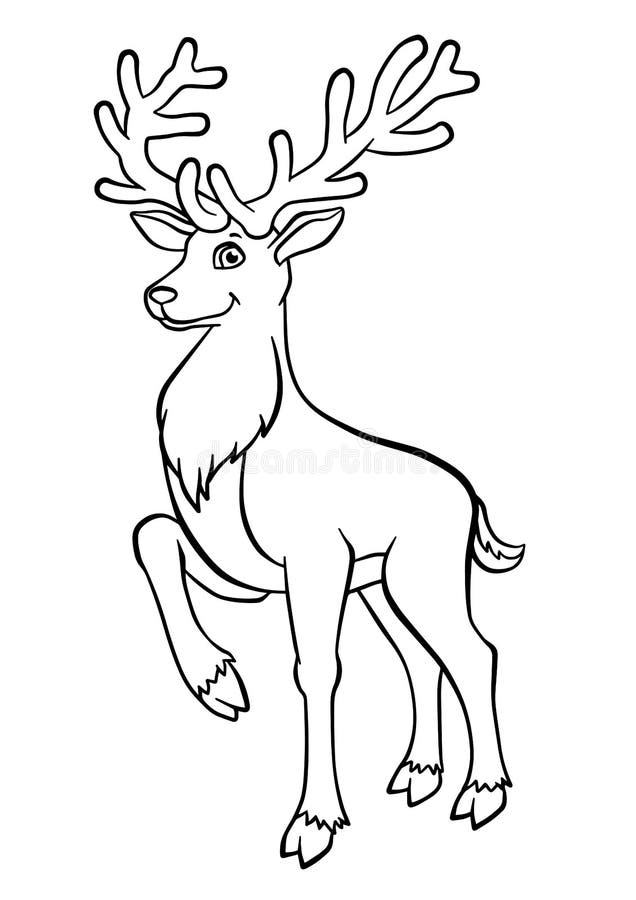 150+ Deer Coloring Pages 64