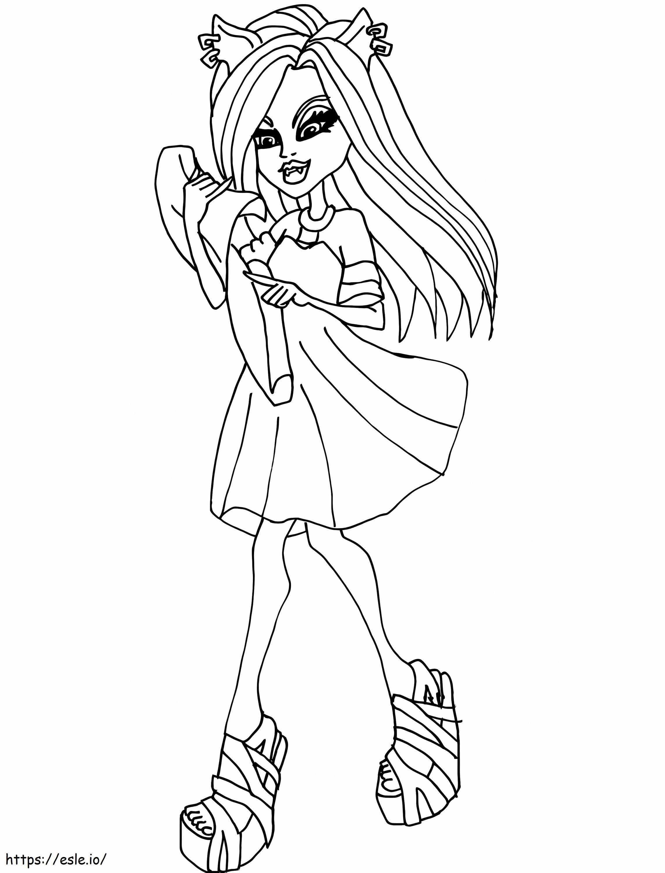 150+ Monster High Coloring Pages: Enter the World of Monster High 5