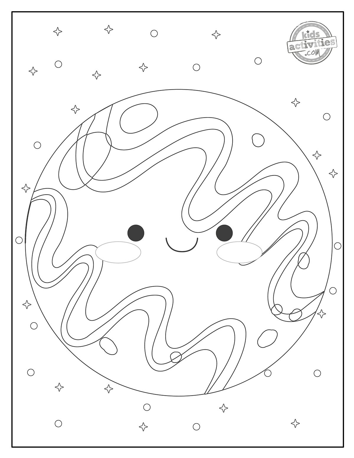 199+ Solar System Coloring Pages 113