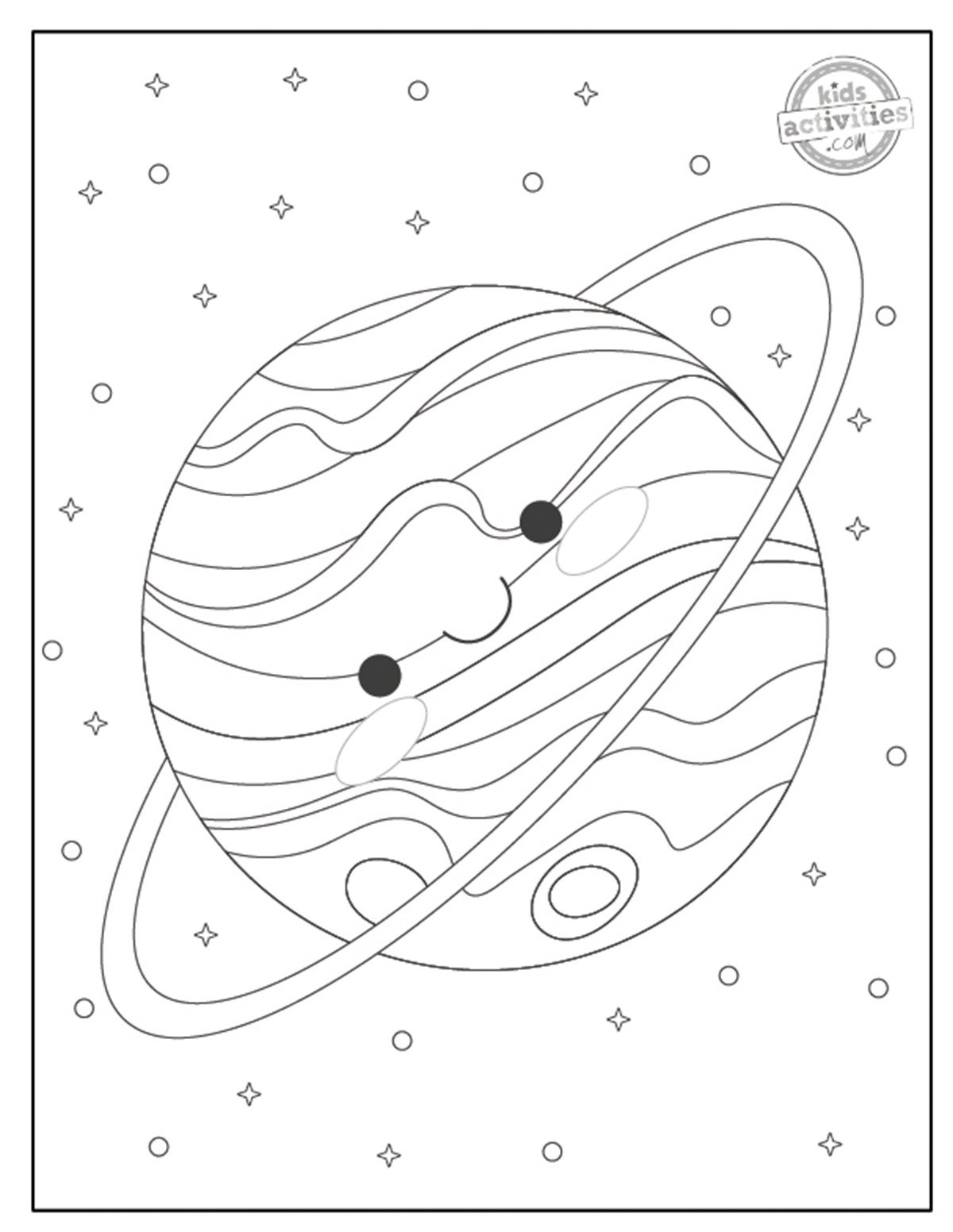 199+ Solar System Coloring Pages 116