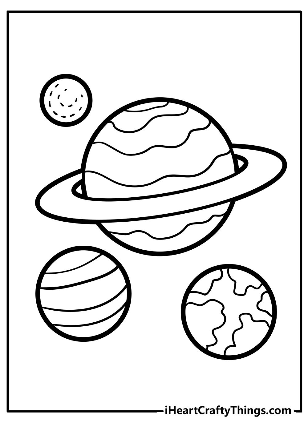 199+ Solar System Coloring Pages 129