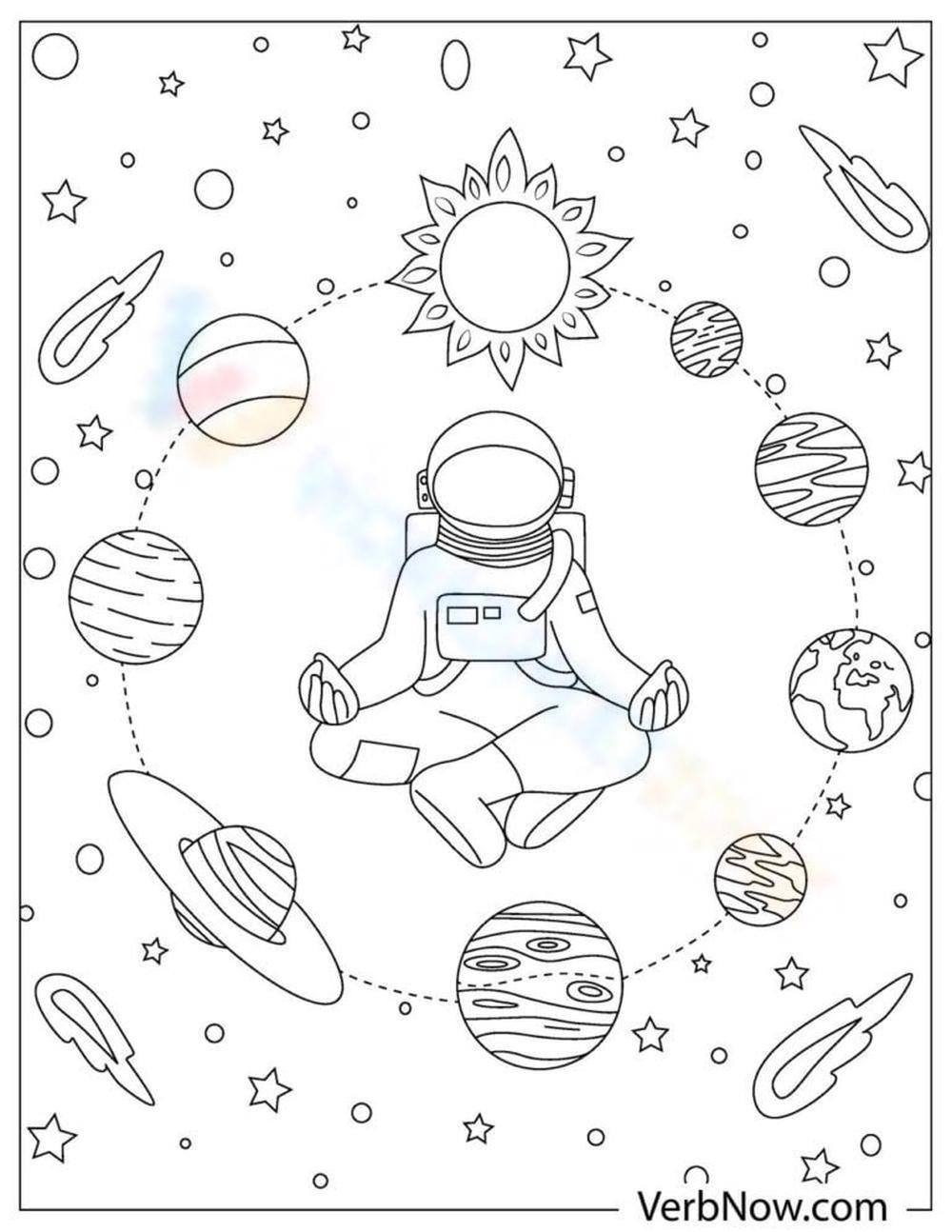 199+ Solar System Coloring Pages 136