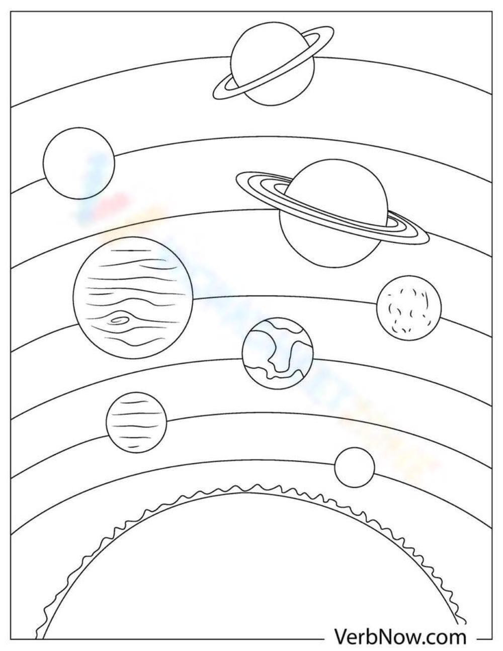 199+ Solar System Coloring Pages 139