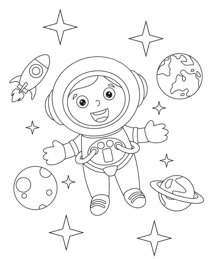 199+ Solar System Coloring Pages 164