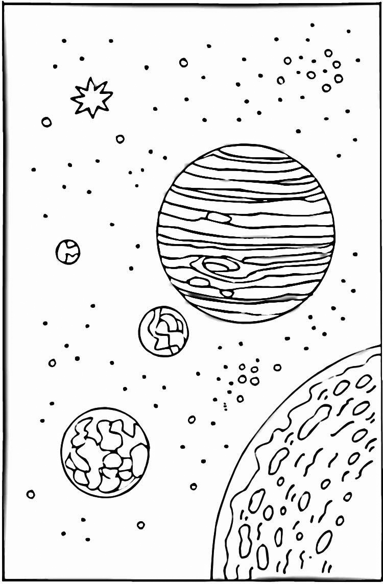 199+ Solar System Coloring Pages 166