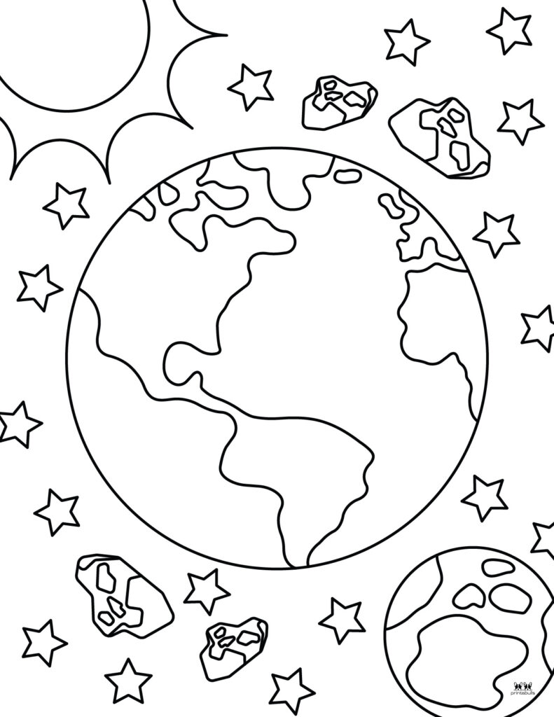 199+ Solar System Coloring Pages 195