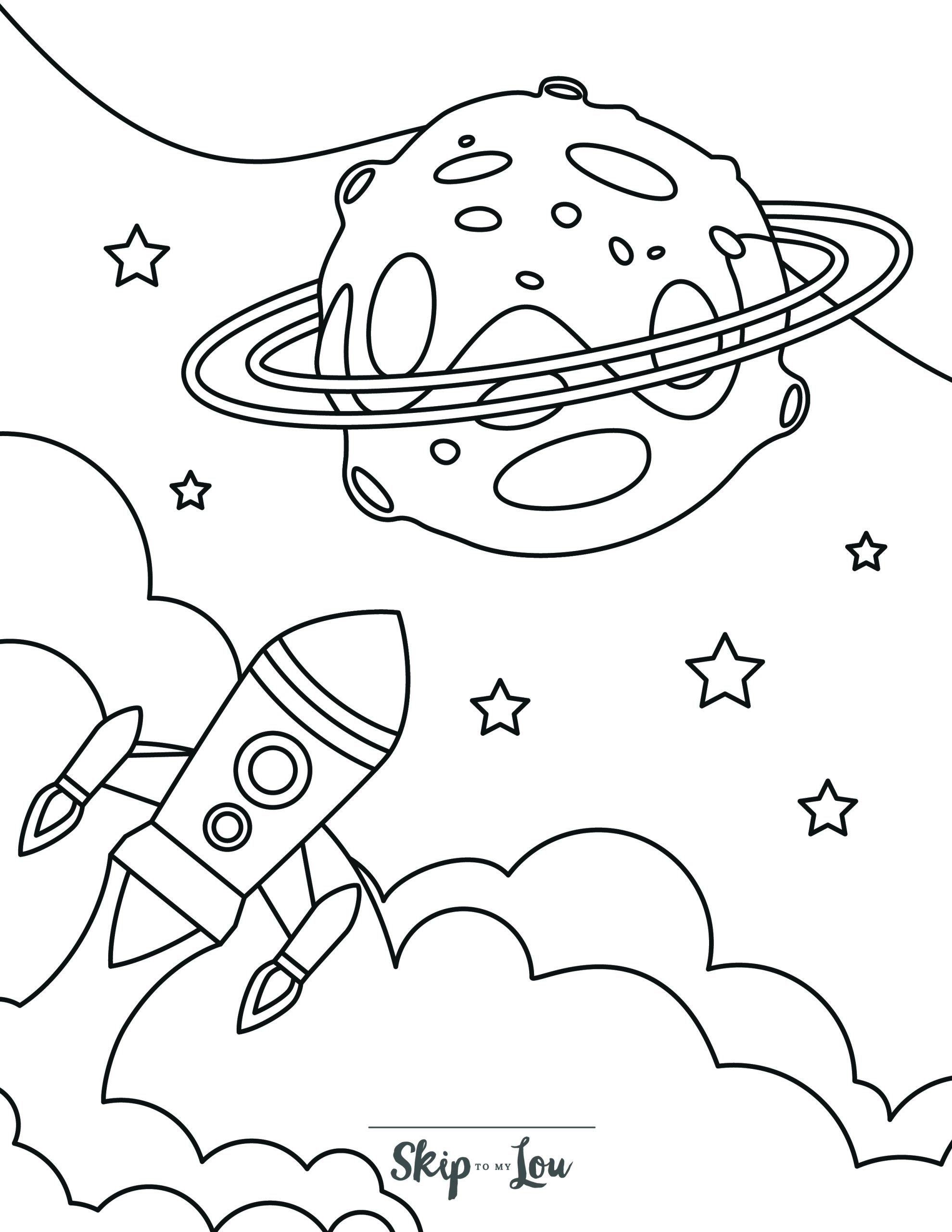 199+ Solar System Coloring Pages 33