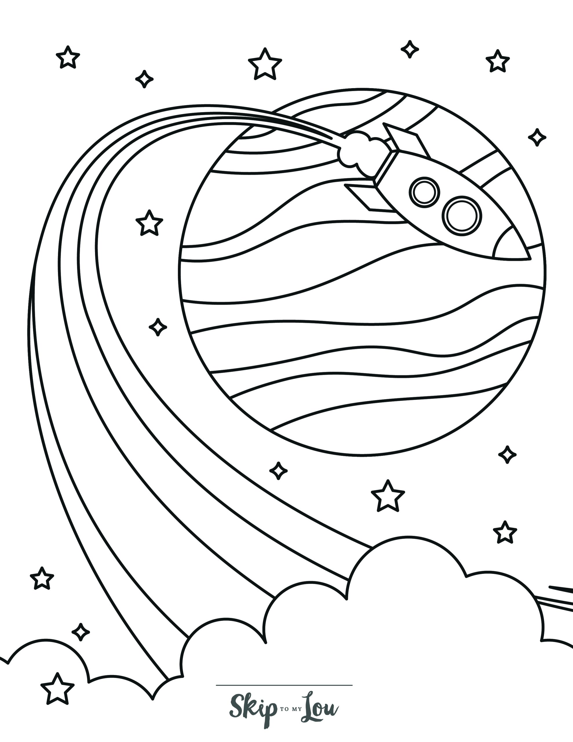 199+ Solar System Coloring Pages 36