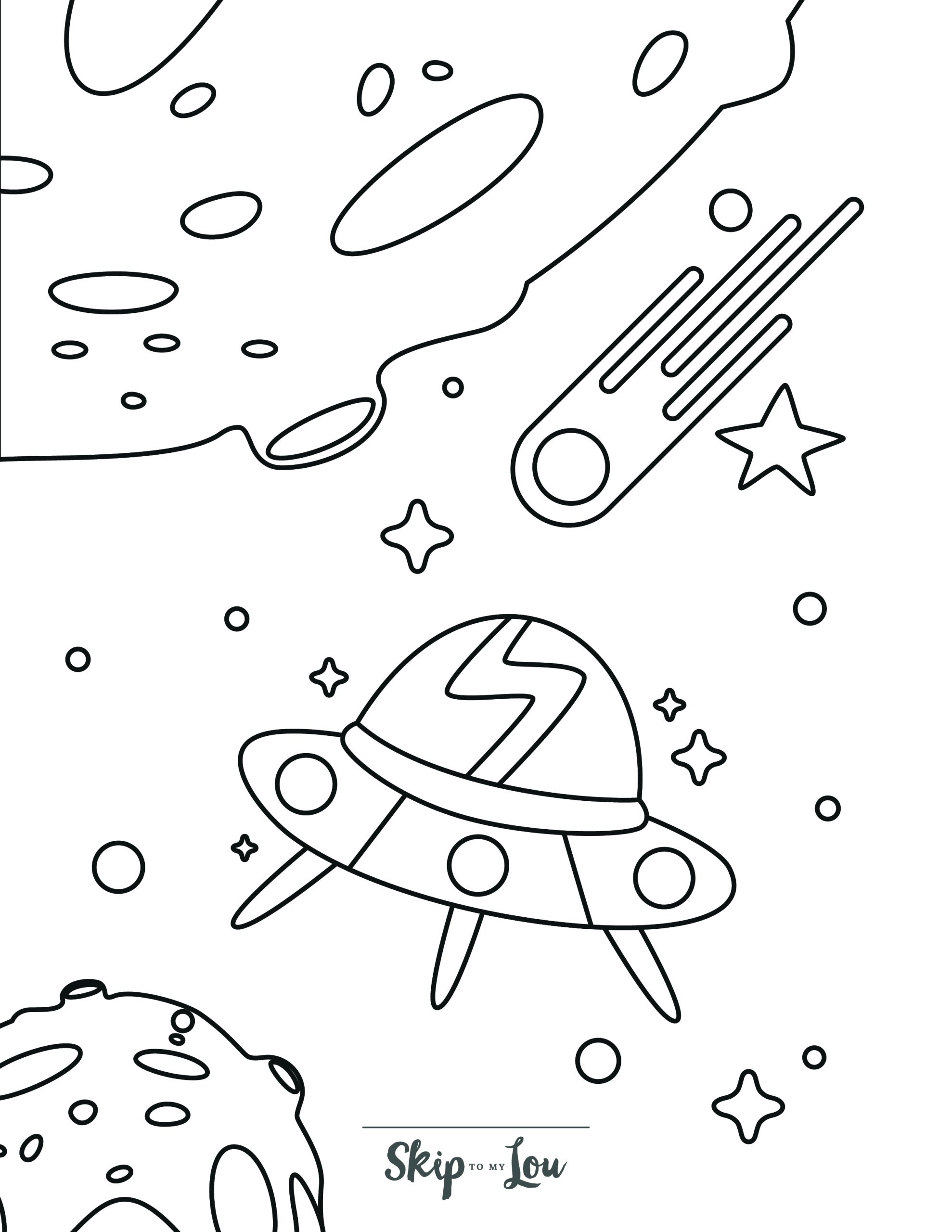 199+ Solar System Coloring Pages 38