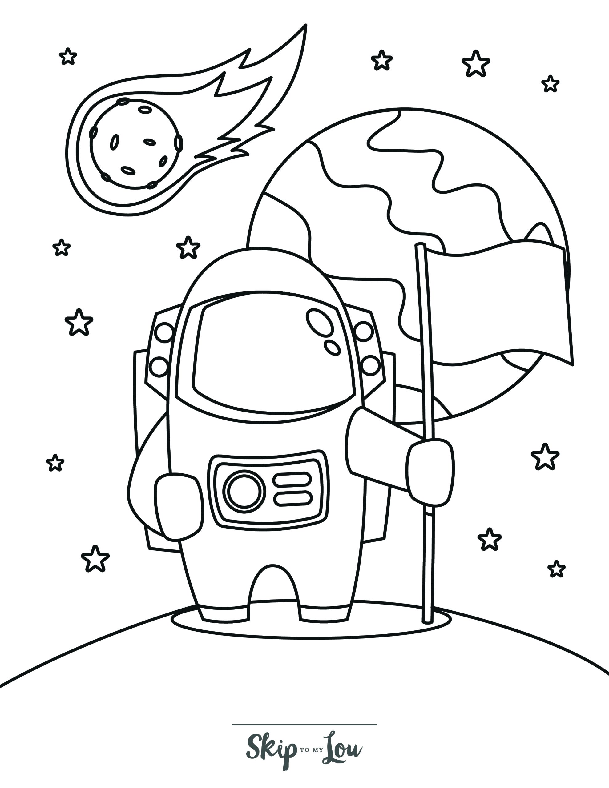 199+ Solar System Coloring Pages 44