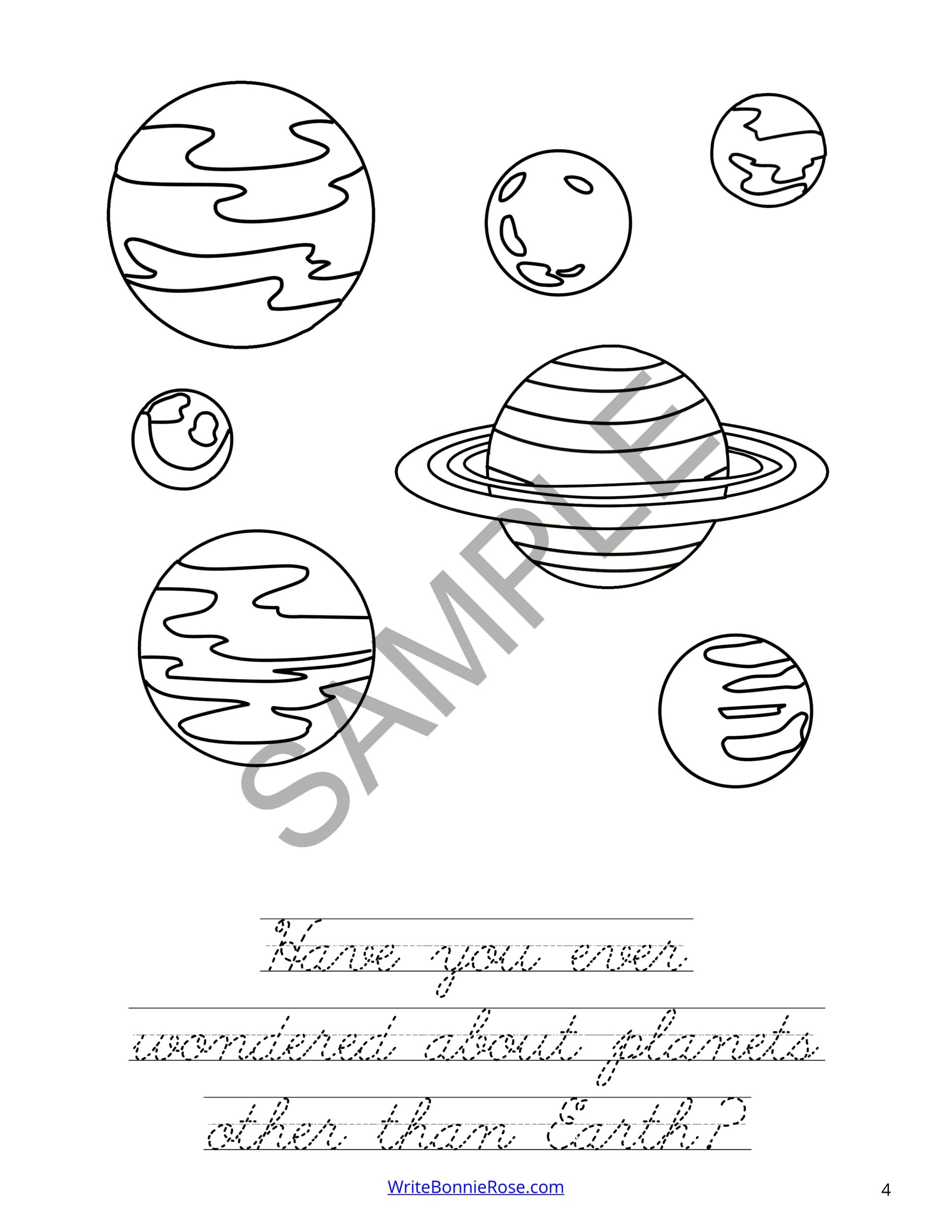 199+ Solar System Coloring Pages 46