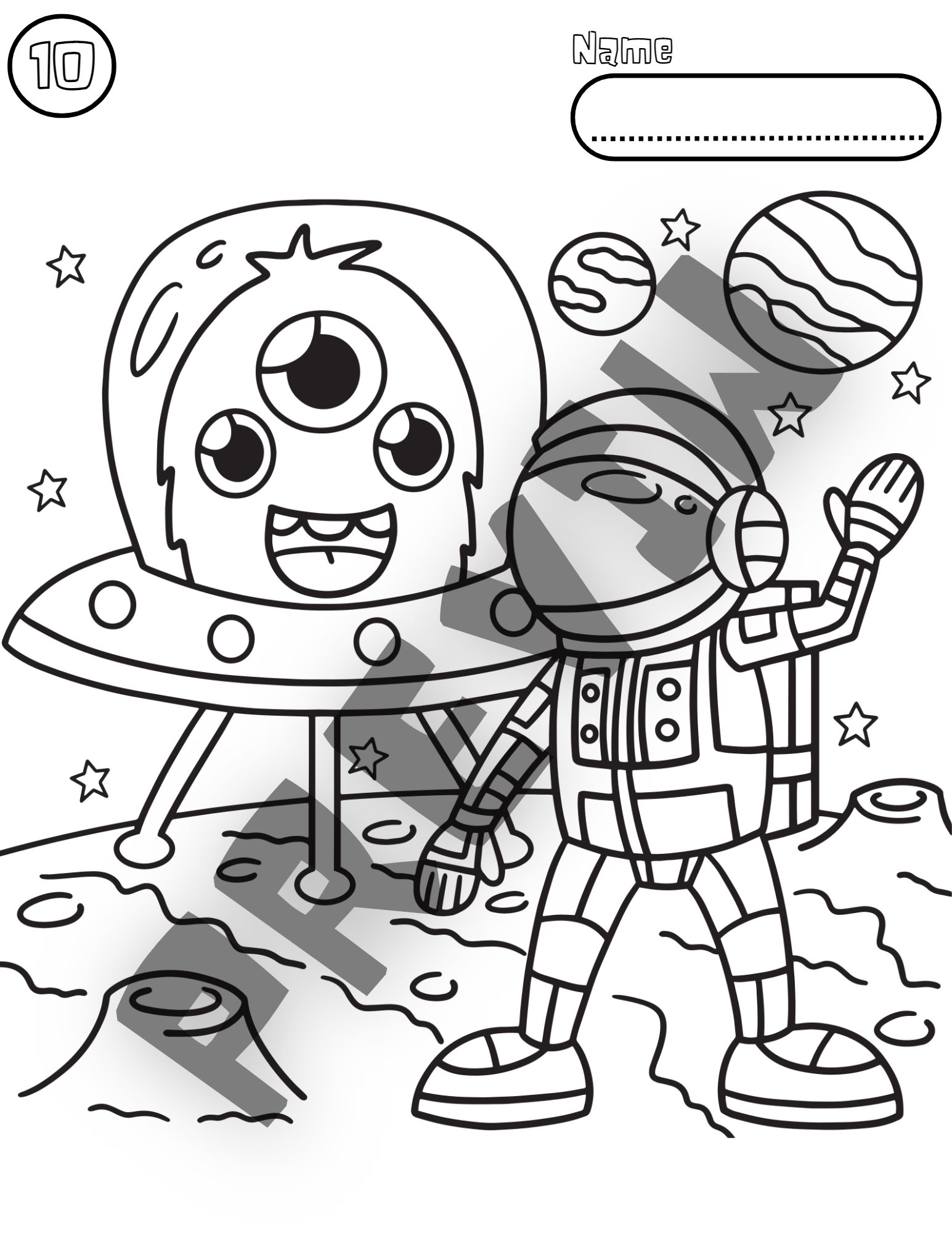 199+ Solar System Coloring Pages 65