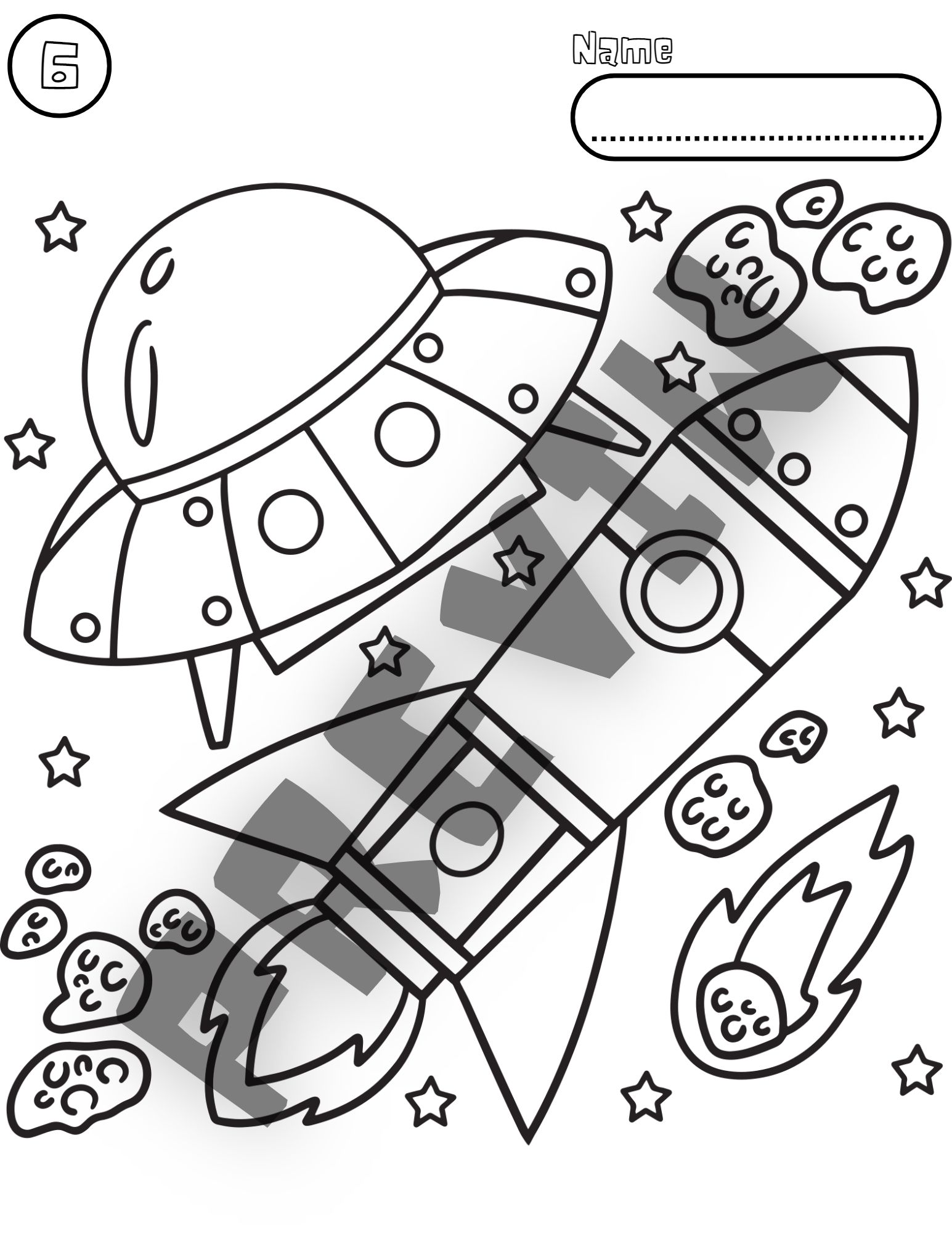 199+ Solar System Coloring Pages 66