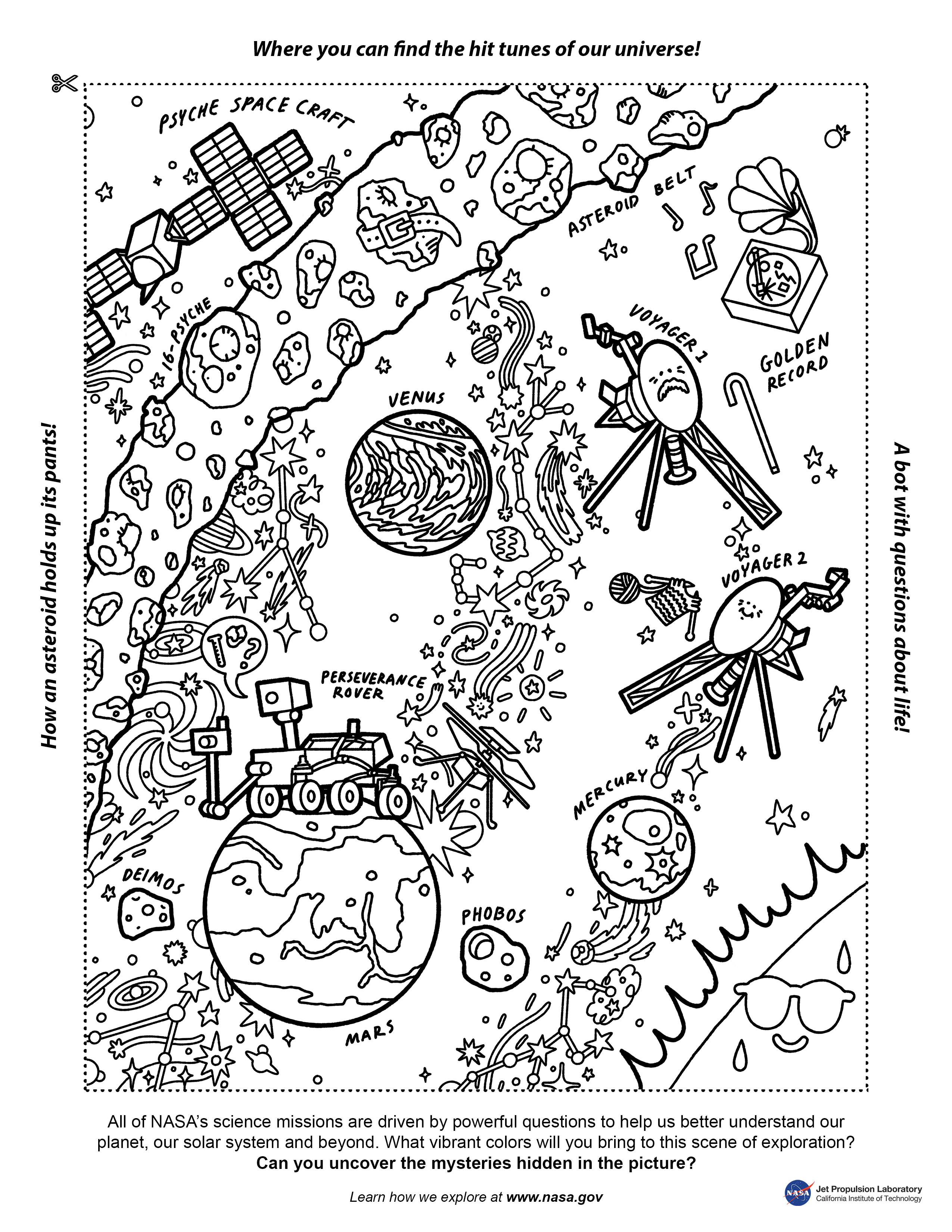 199+ Solar System Coloring Pages 7