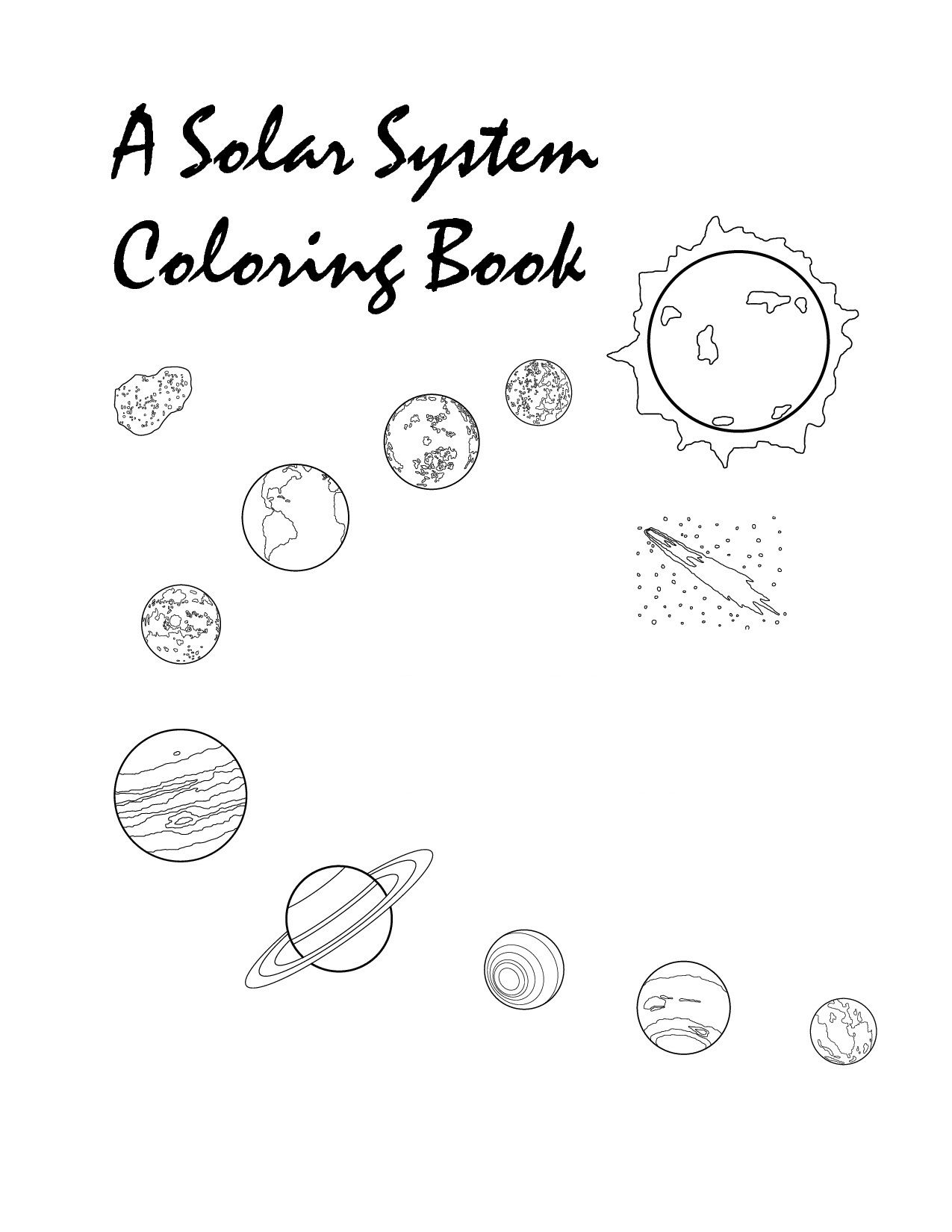 199+ Solar System Coloring Pages 97