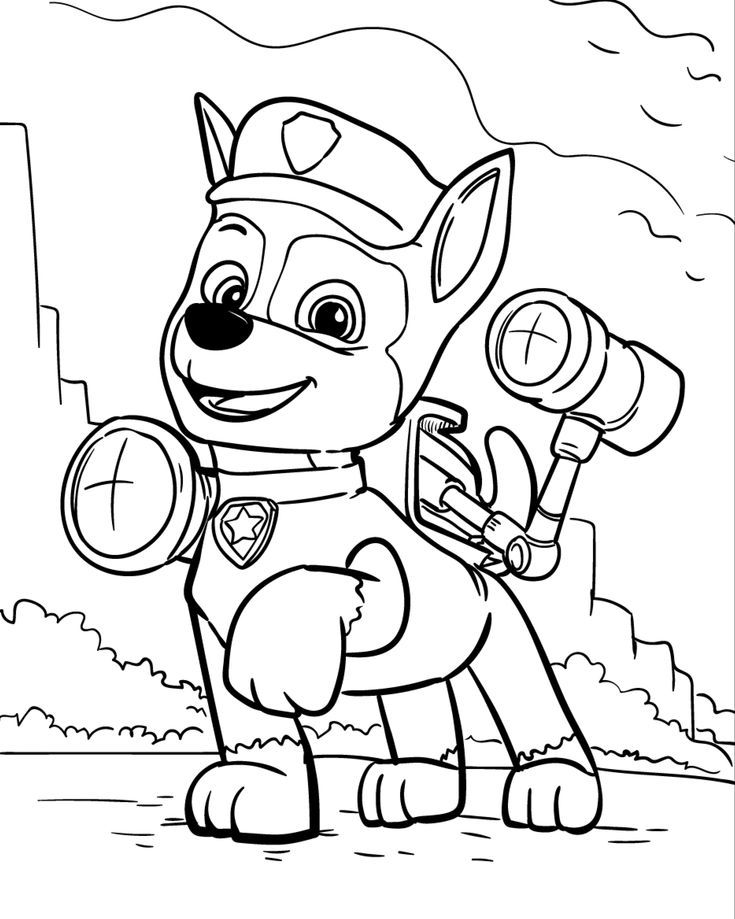 Paw Patrol Coloring Pages: 100+ Pawsome Coloring Fun 101