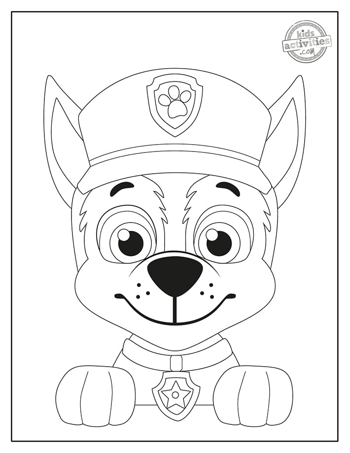 Paw Patrol Coloring Pages: 100+ Pawsome Coloring Fun 109