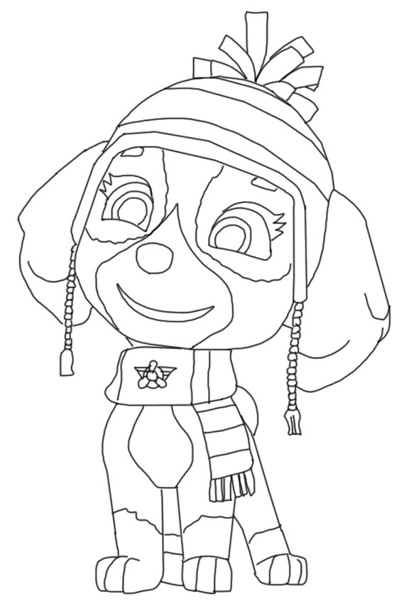 Paw Patrol Coloring Pages: 100+ Pawsome Coloring Fun 129