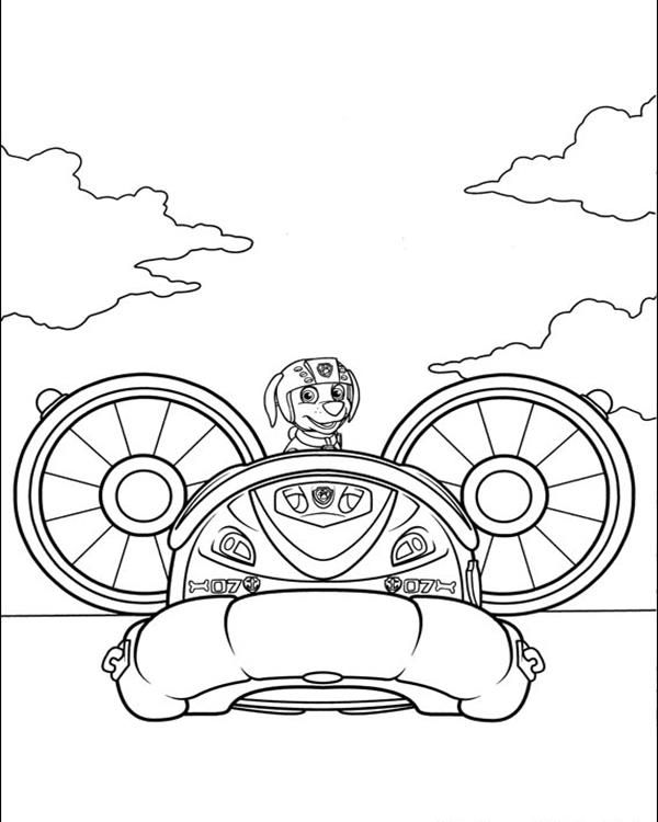 Paw Patrol Coloring Pages: 100+ Pawsome Coloring Fun 145