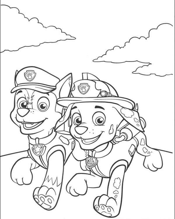 Paw Patrol Coloring Pages: 100+ Pawsome Coloring Fun 146