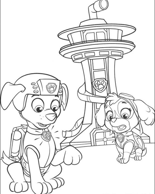 Paw Patrol Coloring Pages: 100+ Pawsome Coloring Fun 148