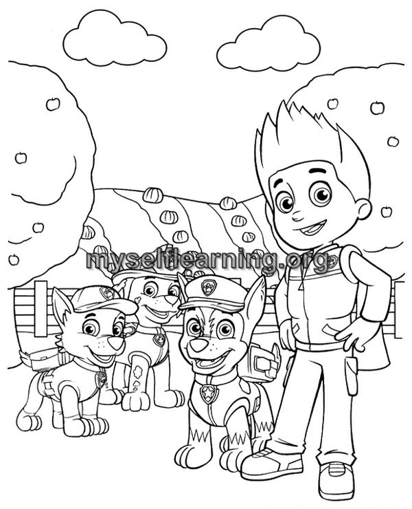 Paw Patrol Coloring Pages: 100+ Pawsome Coloring Fun 150