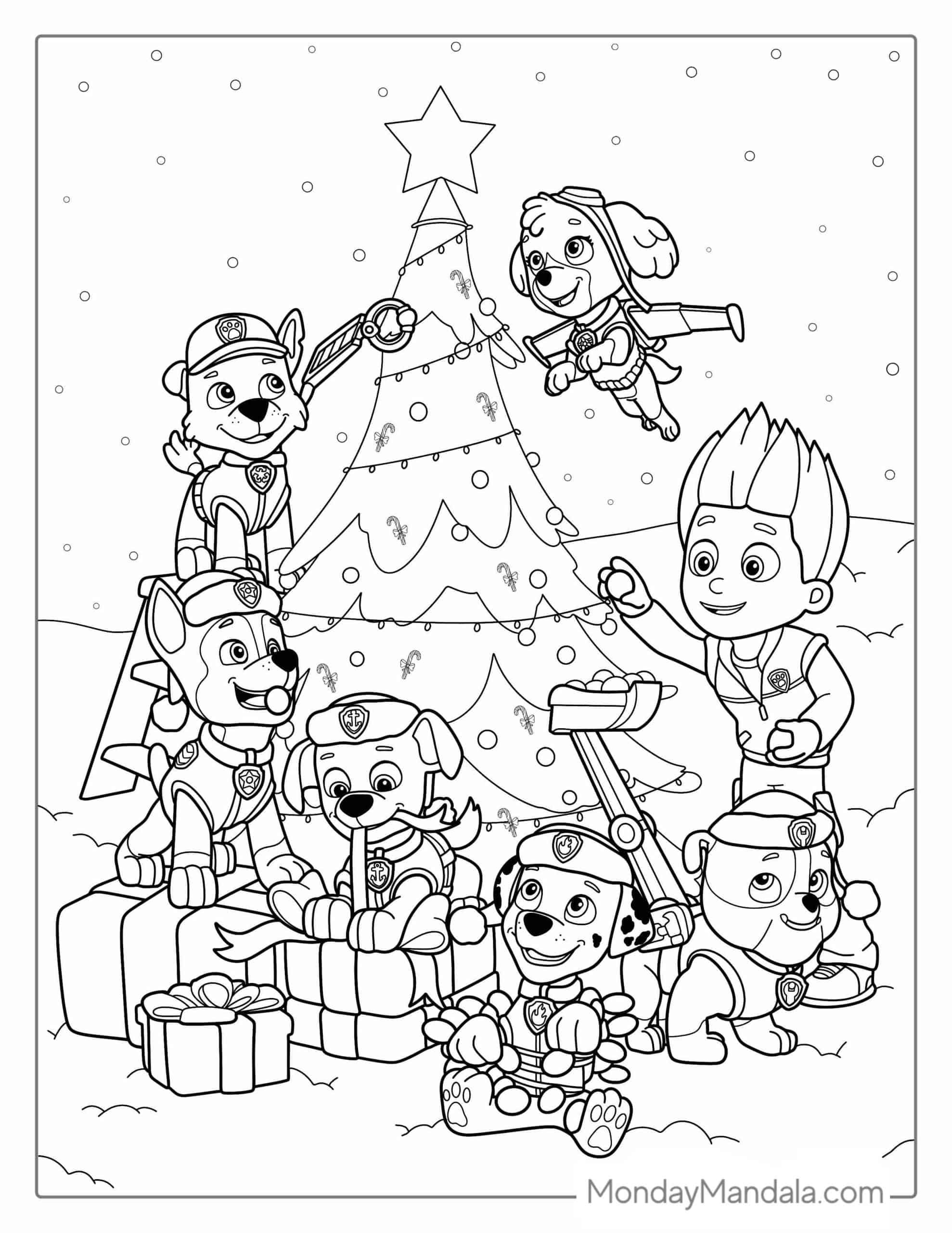 Paw Patrol Coloring Pages: 100+ Pawsome Coloring Fun 2