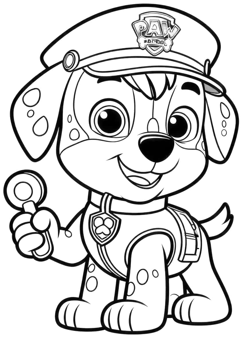 Paw Patrol Coloring Pages: 100+ Pawsome Coloring Fun 30