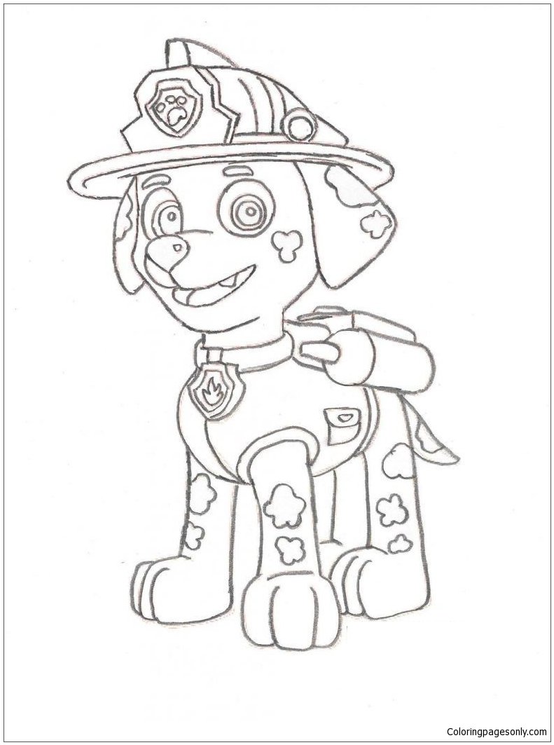 Paw Patrol Coloring Pages: 100+ Pawsome Coloring Fun 35