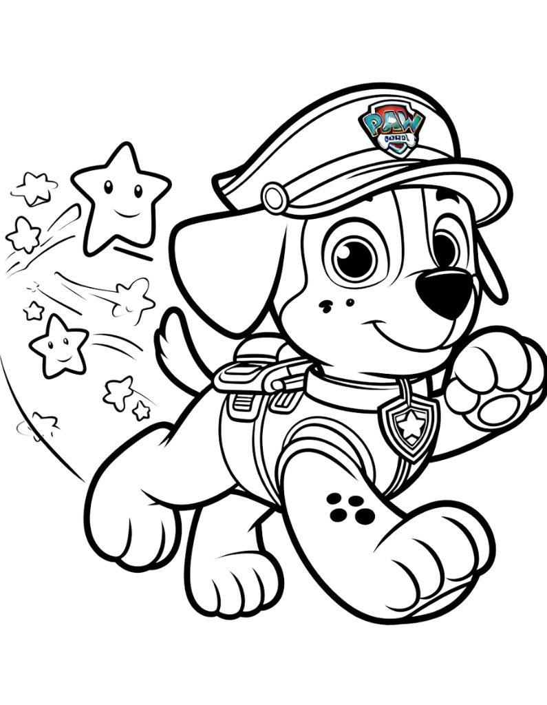 Paw Patrol Coloring Pages: 100+ Pawsome Coloring Fun 42