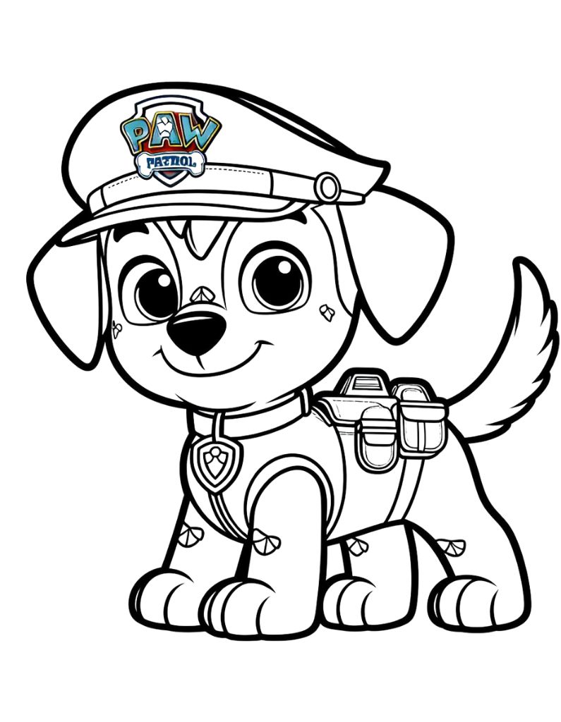 Paw Patrol Coloring Pages: 100+ Pawsome Coloring Fun 43