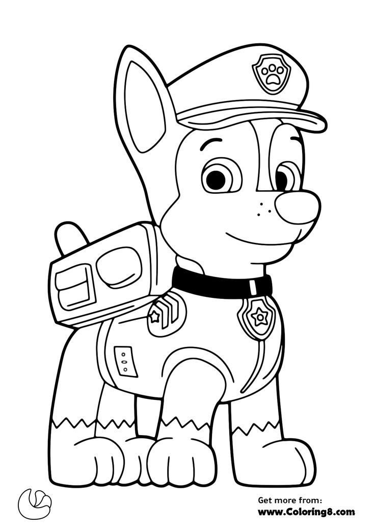 Paw Patrol Coloring Pages: 100+ Pawsome Coloring Fun 58