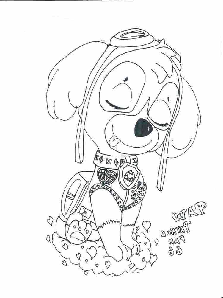 Paw Patrol Coloring Pages: 100+ Pawsome Coloring Fun 69