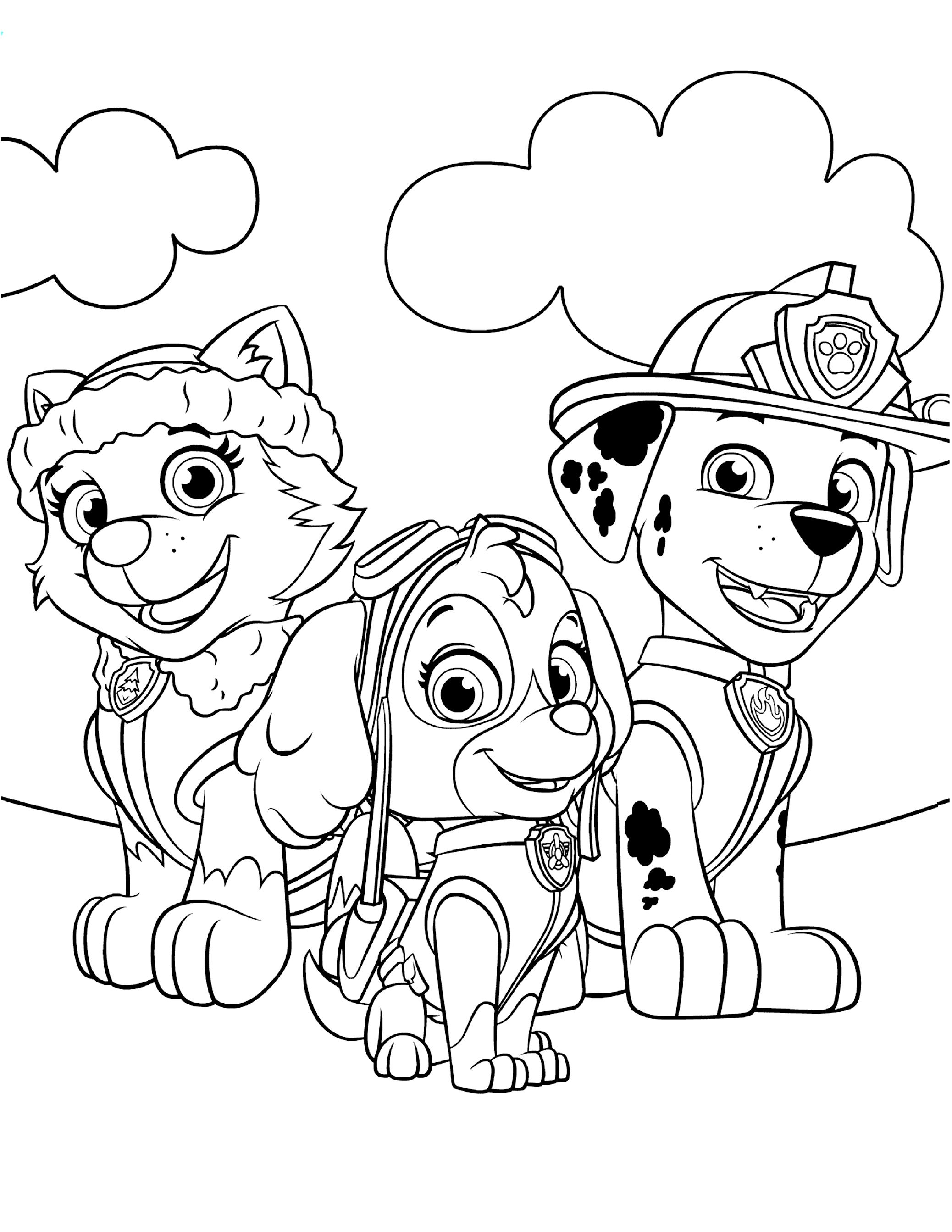 Paw Patrol Coloring Pages: 100+ Pawsome Coloring Fun 90