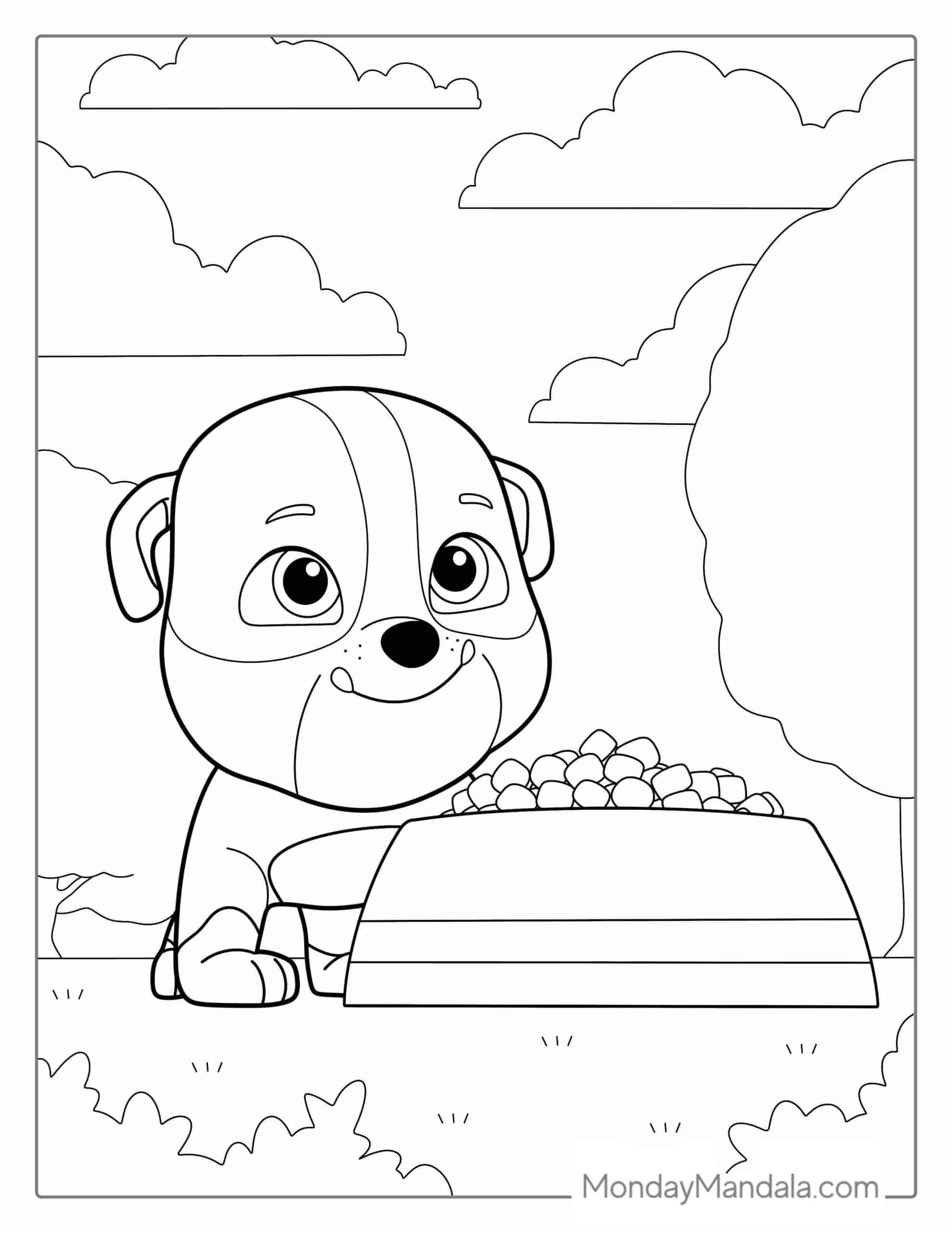 Paw Patrol Coloring Pages: 100+ Pawsome Coloring Fun 92