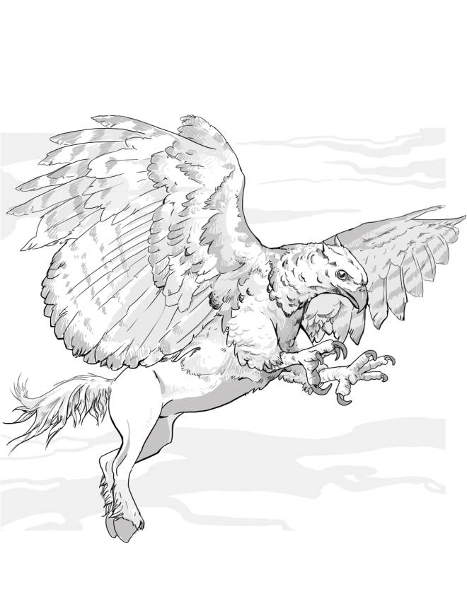 104 Realistic Griffin Coloring Pages Printable 53