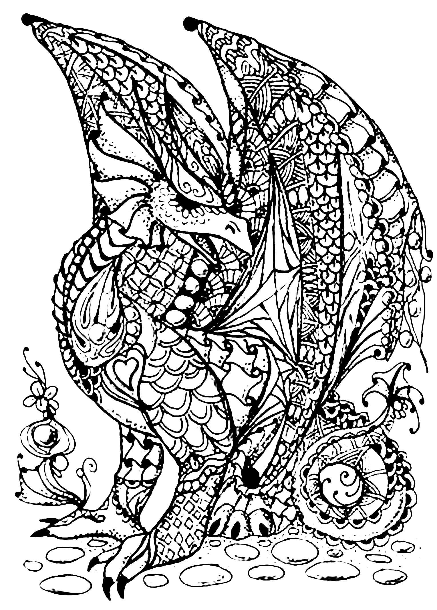 104 Realistic Griffin Coloring Pages Printable 91