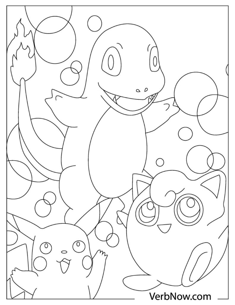 123+ Charmander Coloring Pages Printable 52