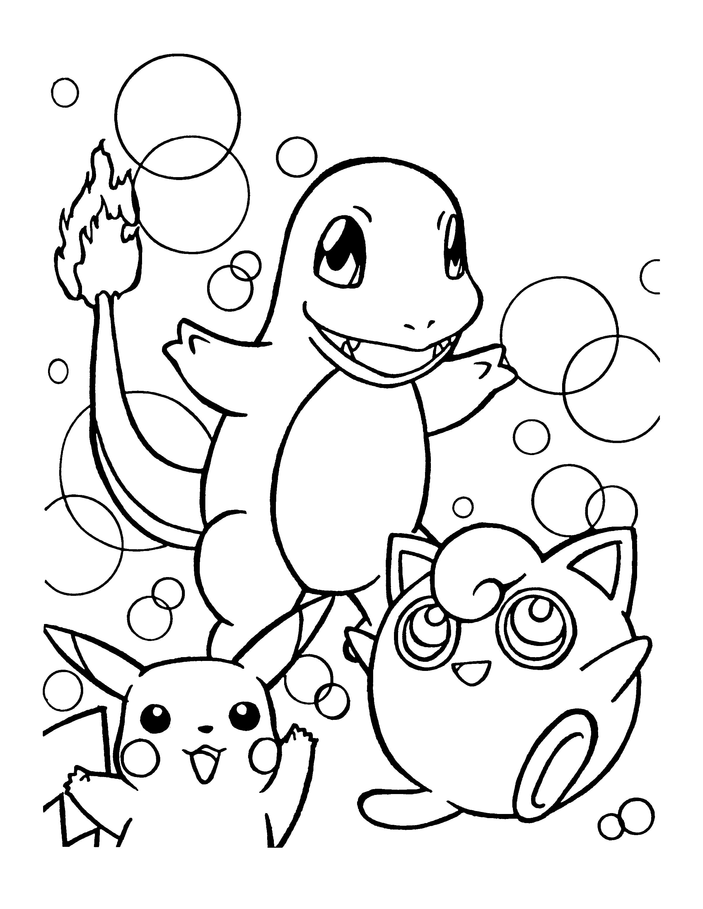 123+ Charmander Coloring Pages Printable 65