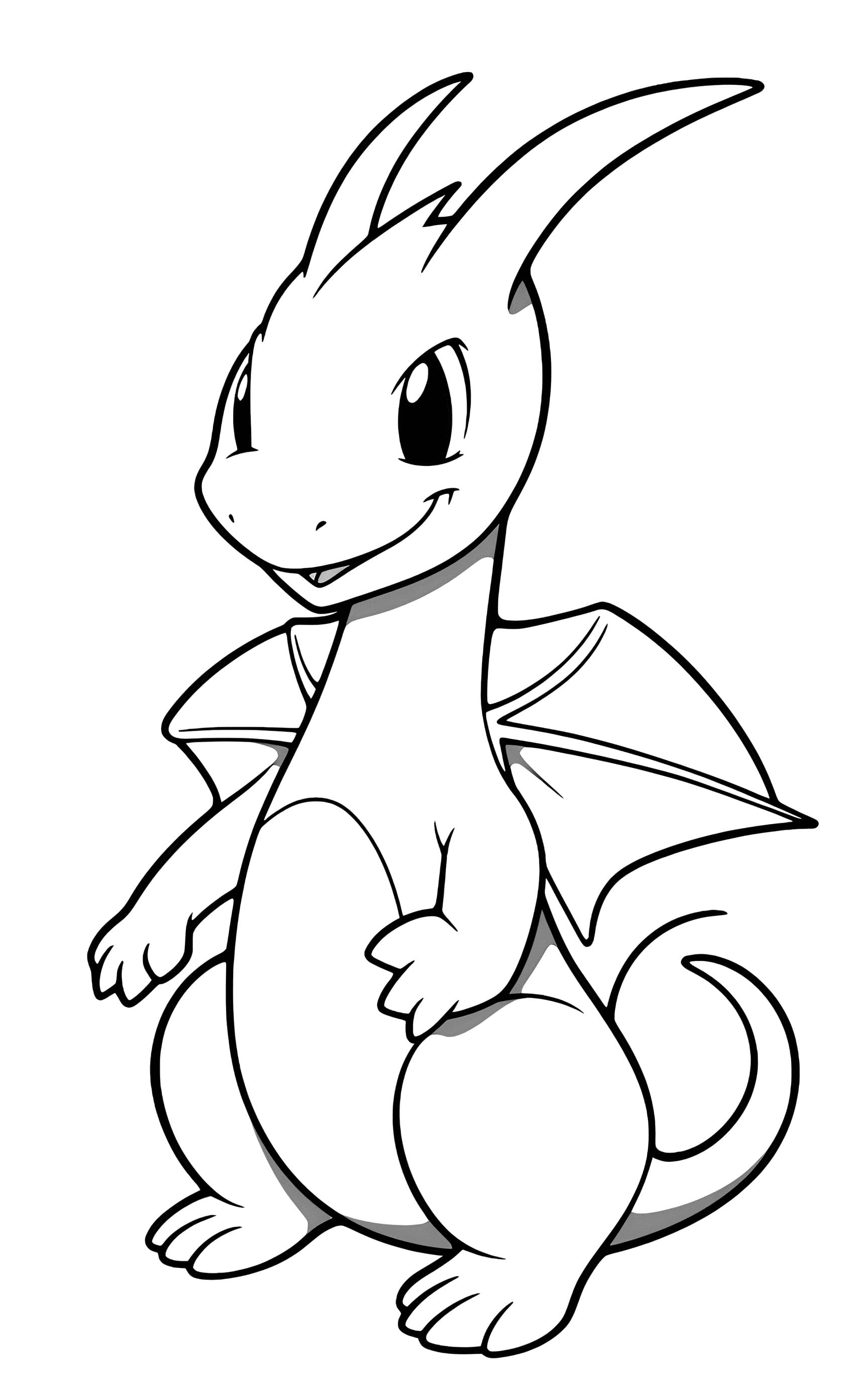 123+ Charmander Coloring Pages Printable 97