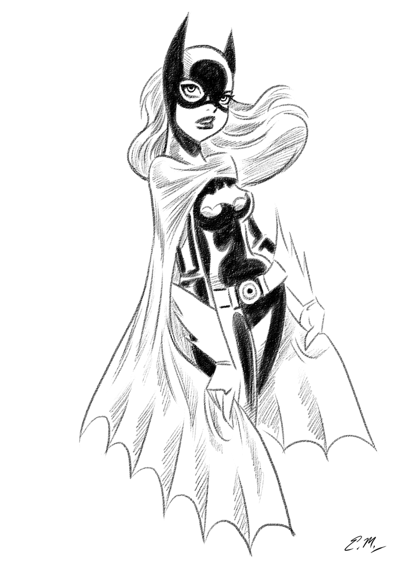 128 Free Batgirl Coloring Pages For Kids Printable 106