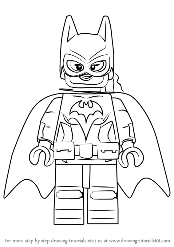 free batgirl coloring pages for kids printable jpg