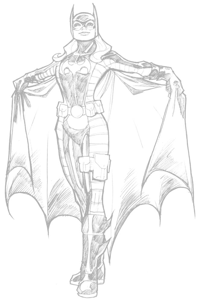 128 Free Batgirl Coloring Pages For Kids Printable 124