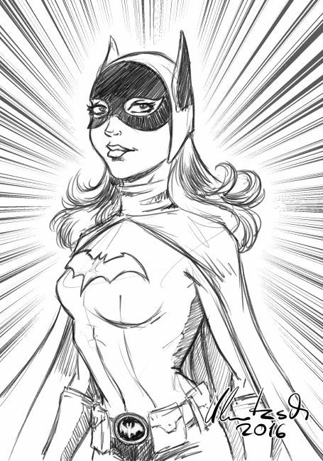 128 Free Batgirl Coloring Pages For Kids Printable 128