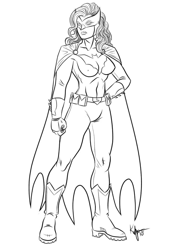 128 Free Batgirl Coloring Pages For Kids Printable 23