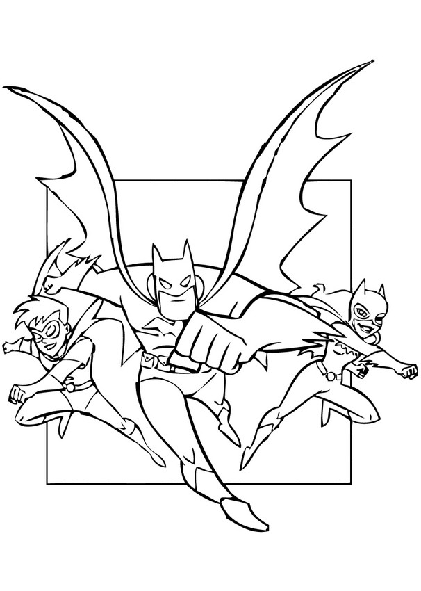 128 Free Batgirl Coloring Pages For Kids Printable 28