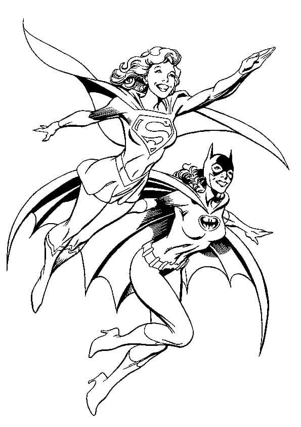 128 Free Batgirl Coloring Pages For Kids Printable 39