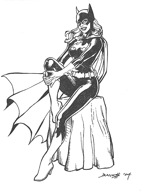 free batgirl coloring pages for kids printable jpg